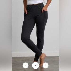 Fair Indigo 100% Organic Cotton Leggings